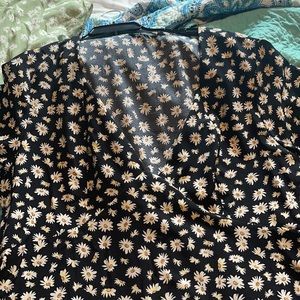 Shein floral daisy dress size 4x
